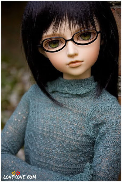 Cute innocent doll