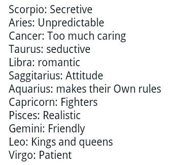 comment your zodiac