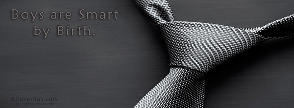 stylish gray Tie For boys Fb covers picture