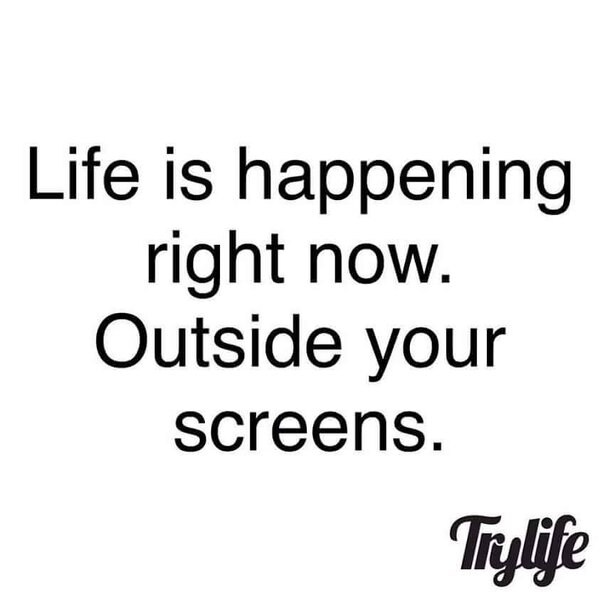 Outside ur screen...