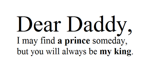 Dear daddy
