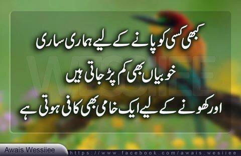 kabhi kisi Ko paane K liye