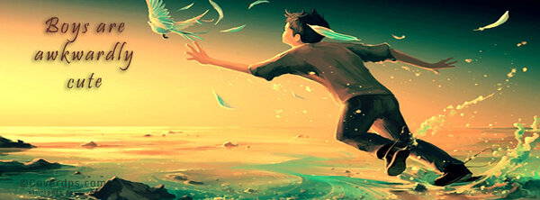 boys Are awkwardly cute quote Fb covers