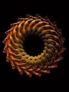 hands circle avatar animated