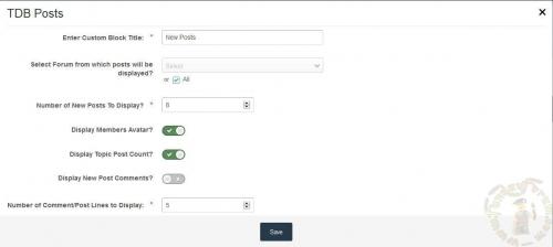 More information about "TDB Posts"