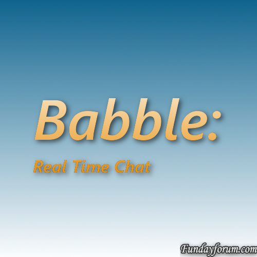 More information about "Babble: Real Time Chat"
