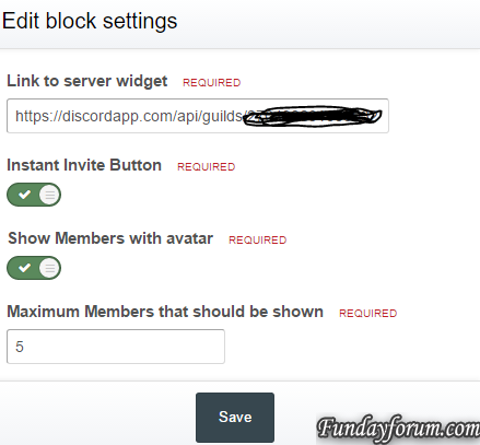 More information about "Discord Server Widget"
