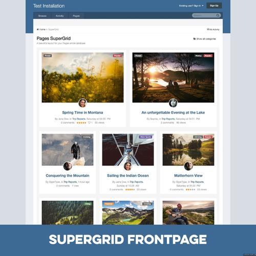 More information about "Pages SuperGrid"