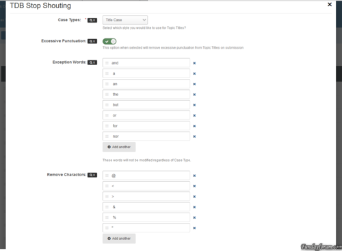 More information about "TDB Stop Shouting (RC)"