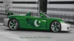 14 August Independence Day Pakistan Flag Car Wallpaper