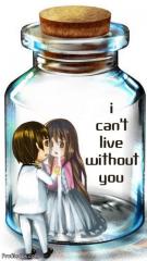 I Cant live without you.