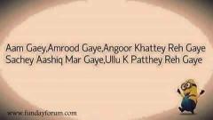 Ullo Ky pathey Reh gaye funny poetry