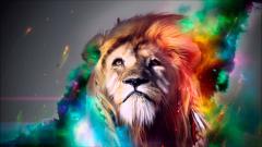 Cool Art Lion Hd Wallpaper