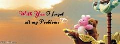 With you i forget all my problems