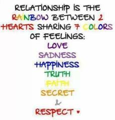 relationship is a rainbow