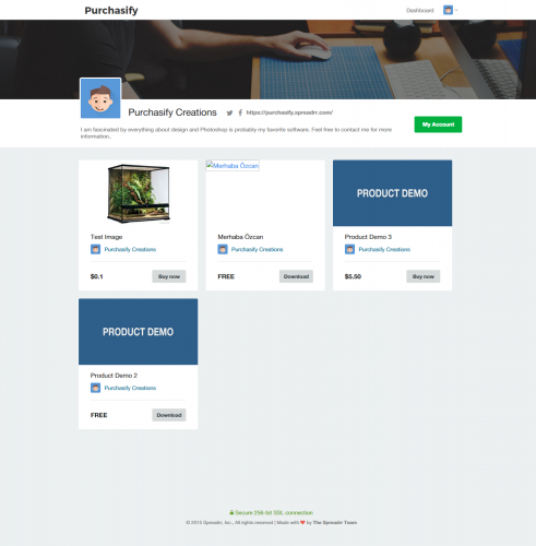 More information about "Purchasify - Marketplace for Digital Products"