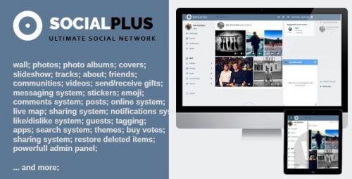 More information about "Social Plus - Ultimate PHP Social Network Platform (v1.1.7)"