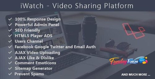 More information about "iWatch - Video Sharing Platform"