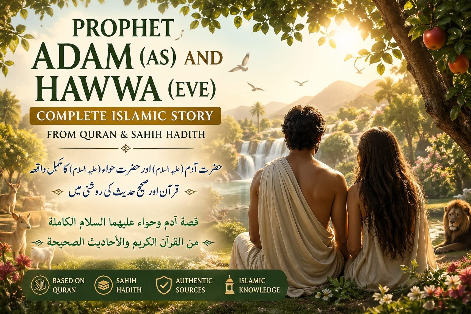 Prophet Adam (AS) – The First Human and First Prophet in Islam