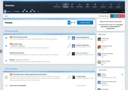 More information about "Illuminate PRO Theme for IPS – Version 4.7.10"