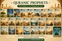 Quranic prophets From Adam to Muhammad