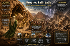 The she-camel and the punishment of Thamud