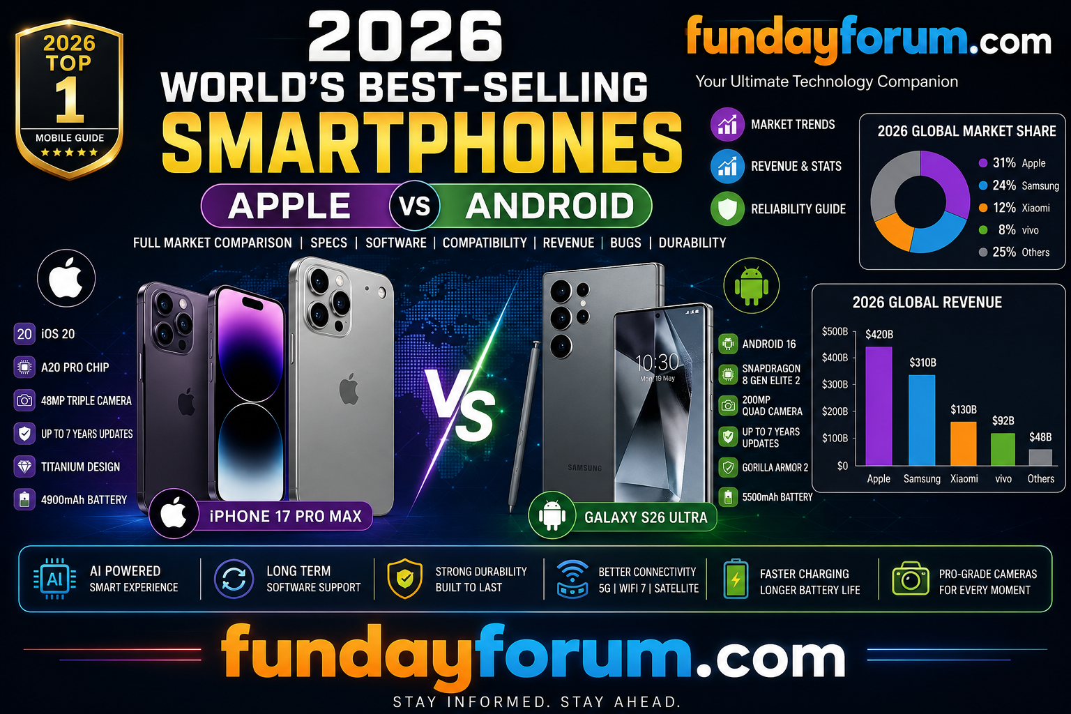 More information about "📱 2026 World’s Best-Selling Smartphones – Apple vs Android Full Market Comparison"