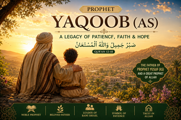 Prophet Yaqub (AS) – Story of Sabr, Love & Divine Wisdom