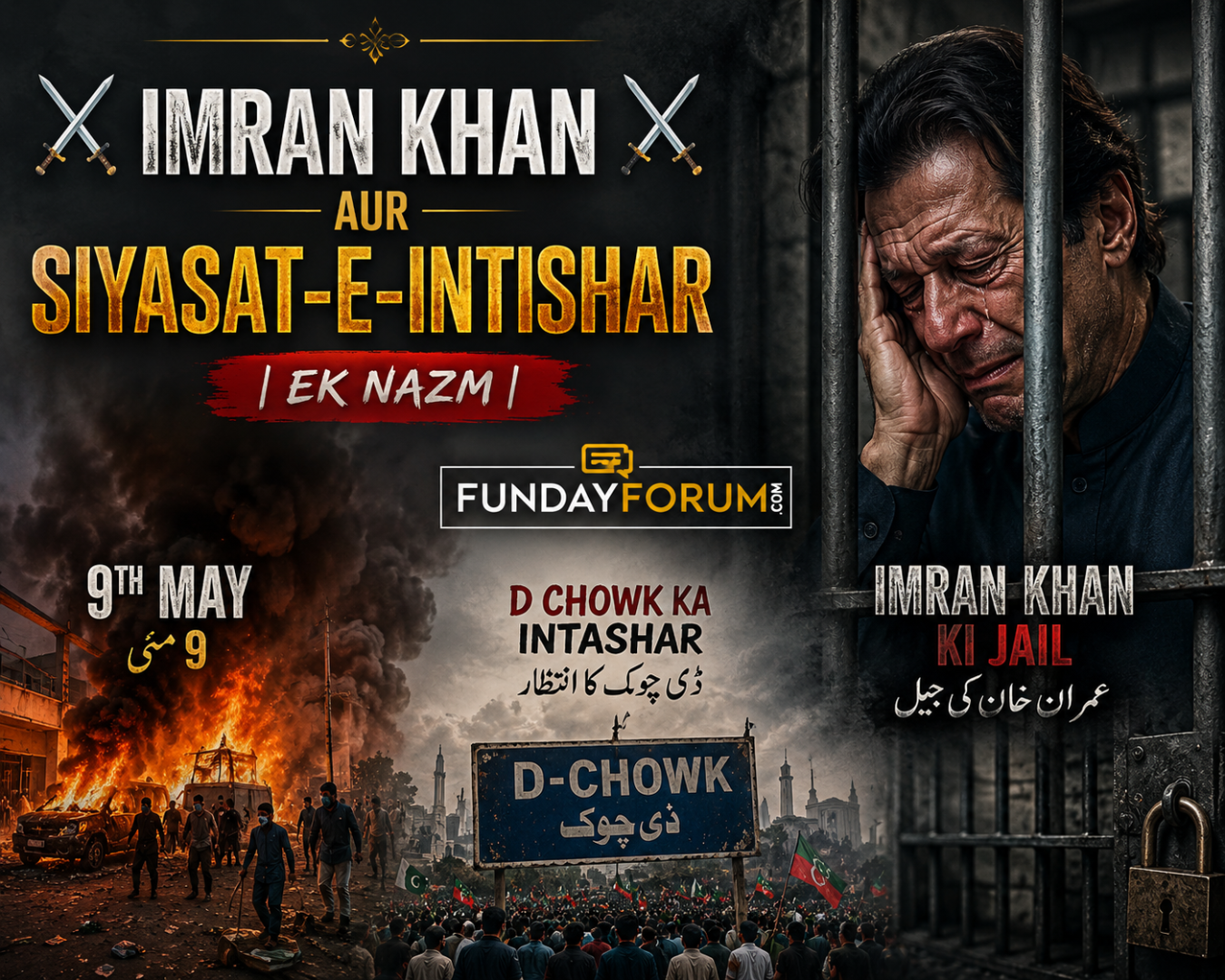 More information about "⚔️ Siyasat-e-Intishar: Imran Khan ke Daur par Nazm ⚔️"