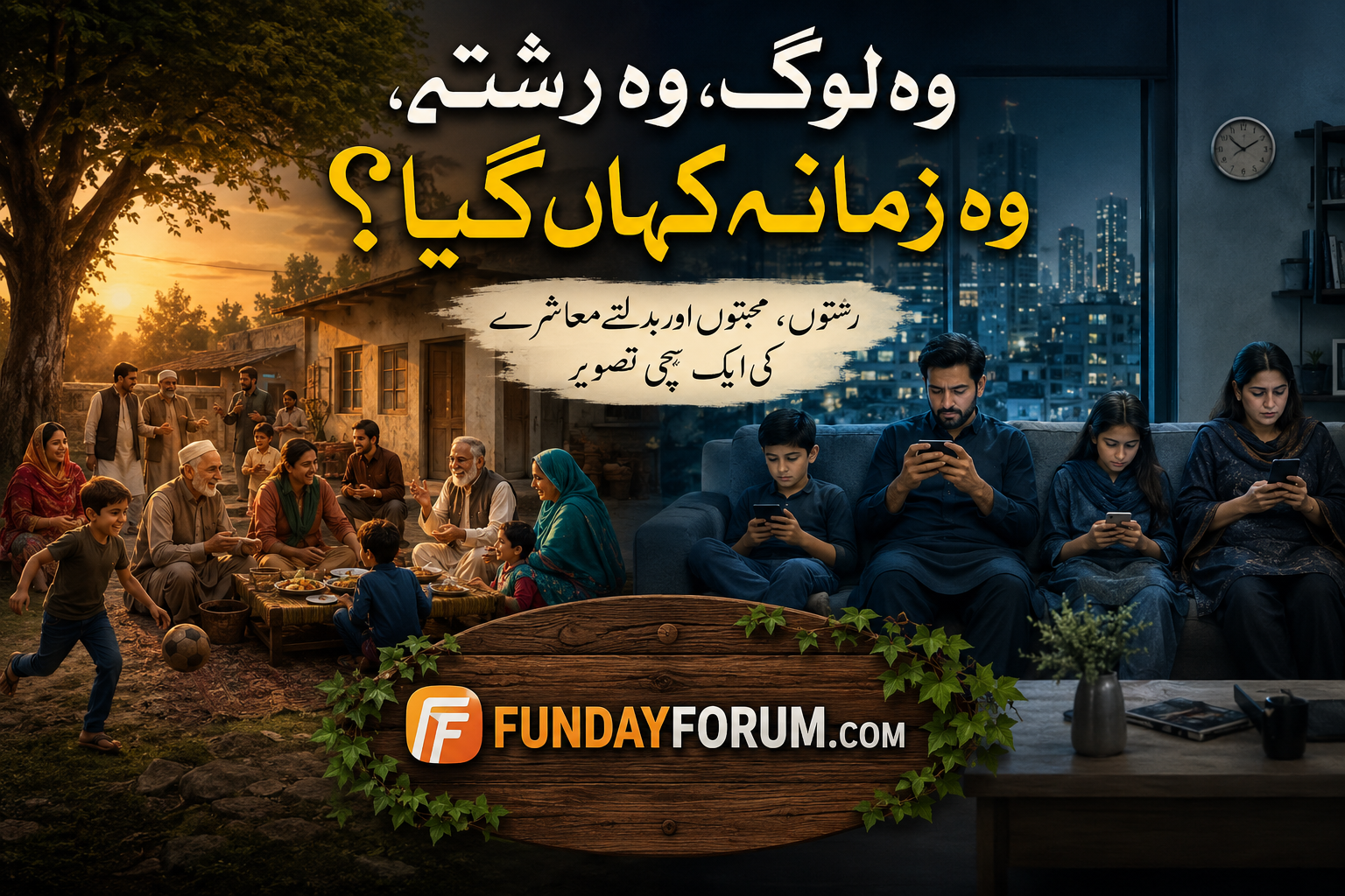 More information about "وہ لوگ، وہ رشتے، وہ زمانہ کہاں گیا؟ | بدلتے معاشرے اور ٹوٹتے رشتوں کی داستان"