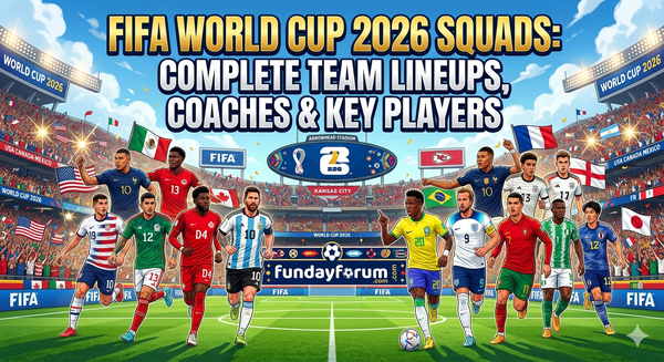 FIFA World Cup 2026 Teams Guide – All 48 Nations, Coaches & Star Players