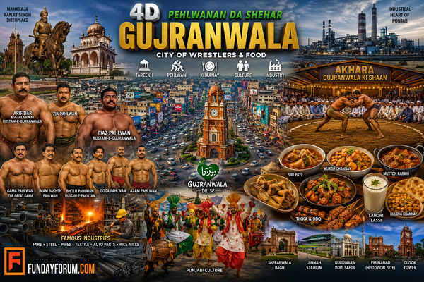 Gujranwala City of Wrestlers & Culture