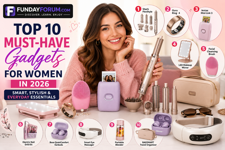 More information about "Top 10 Must-Have Gadgets for Women in 2026: Smart, Stylish & Everyday Essentials"
