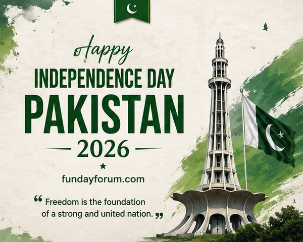 Happy Independence Day Pakistan 2026