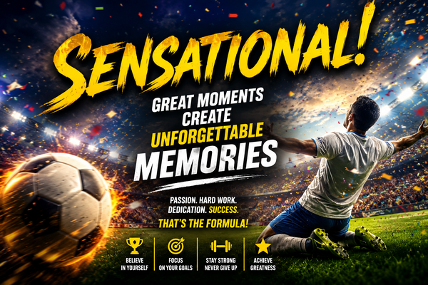 Sensational! – Great Moments Create Unforgettable Memories