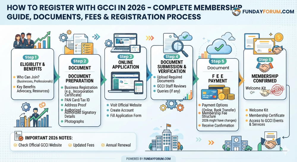 How to Register with GCCI in 2026 – Complete Membership Guide, Documents, Fees & Registration Process