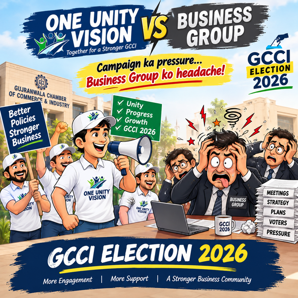 One Unity Vision vs Business Group | GCCI Election 2026 — Campaign Ka Pressure! 😂